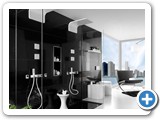 NOKEN LOUNGE WHITE & SHOWER MIXER WHITE & HANDSHOWER